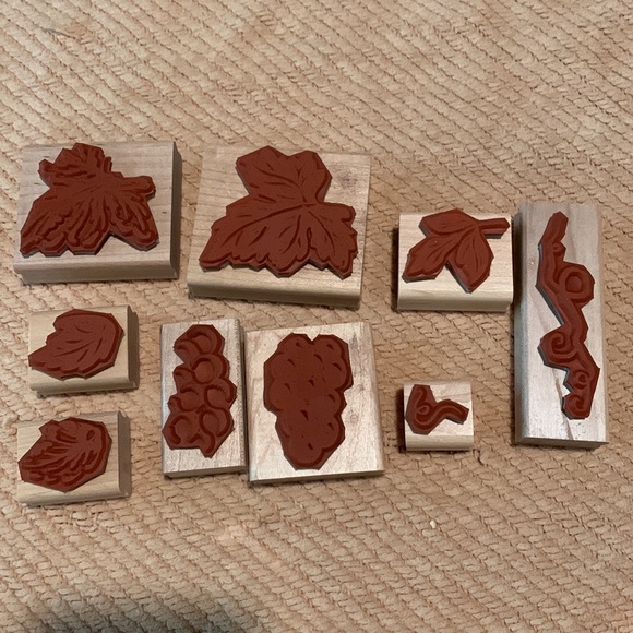 Stampin Up! Gorgeous Grapevine set of 9 (2005) - Picture 2 of 5